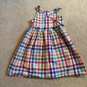 Talbots Multicolor Plaid Kids Dress